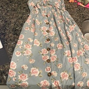 Cute and comfy floral dress
